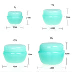 Mushroom Shape Cosmetic Jars – Refillable Travel Containers for Skincare