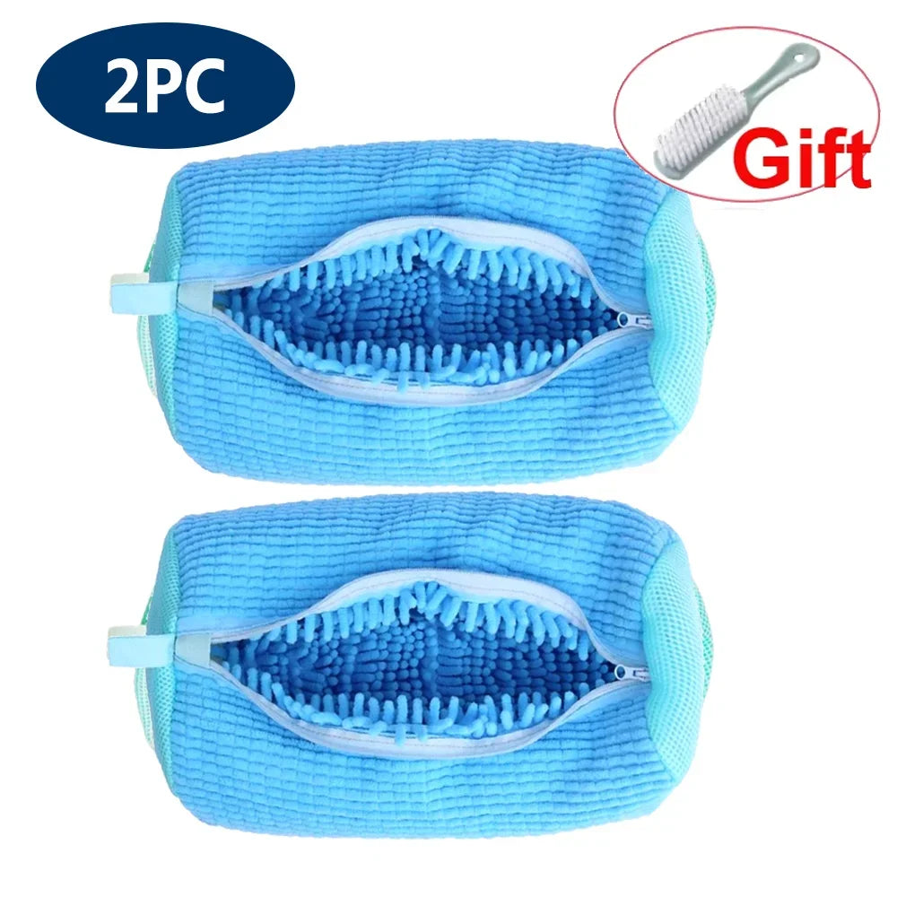 Mesh Sneaker Washing Bag – Reusable Protective Laundry Pouch for Tennis Shoes