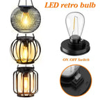 Solar LED Hanging Lantern – Waterproof Decorative Lamp for Outdoor Lighting