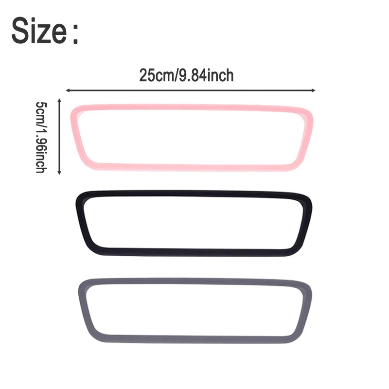 Silicone Rearview Mirror Protector – Interior Trim for Tesla Model 3 Y