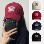 Embroidered Letter Baseball Cap – Adjustable Snapback for Outdoor Sports