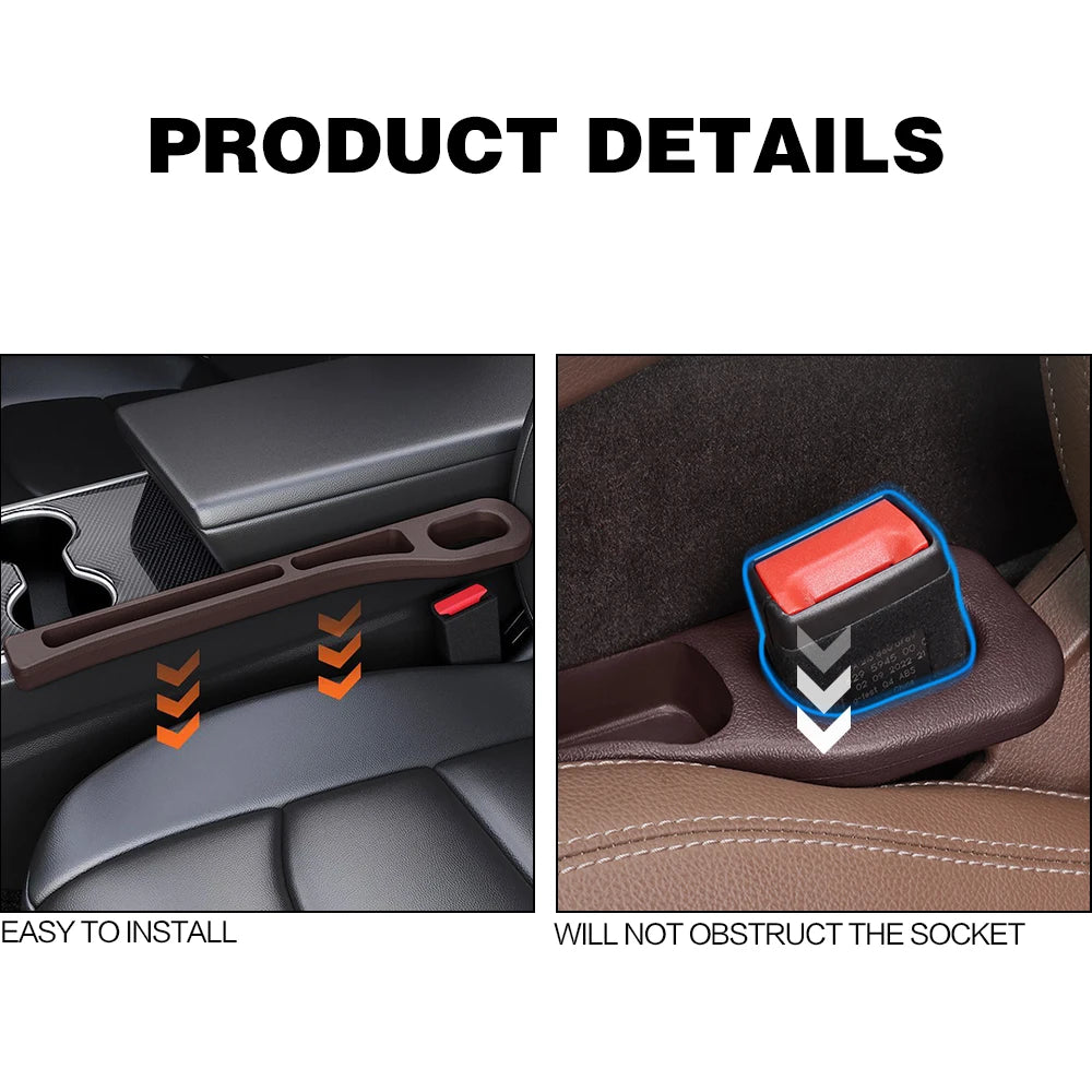 Car Seat Gap Filler – Storage Organizer for BMW Interior Accessories