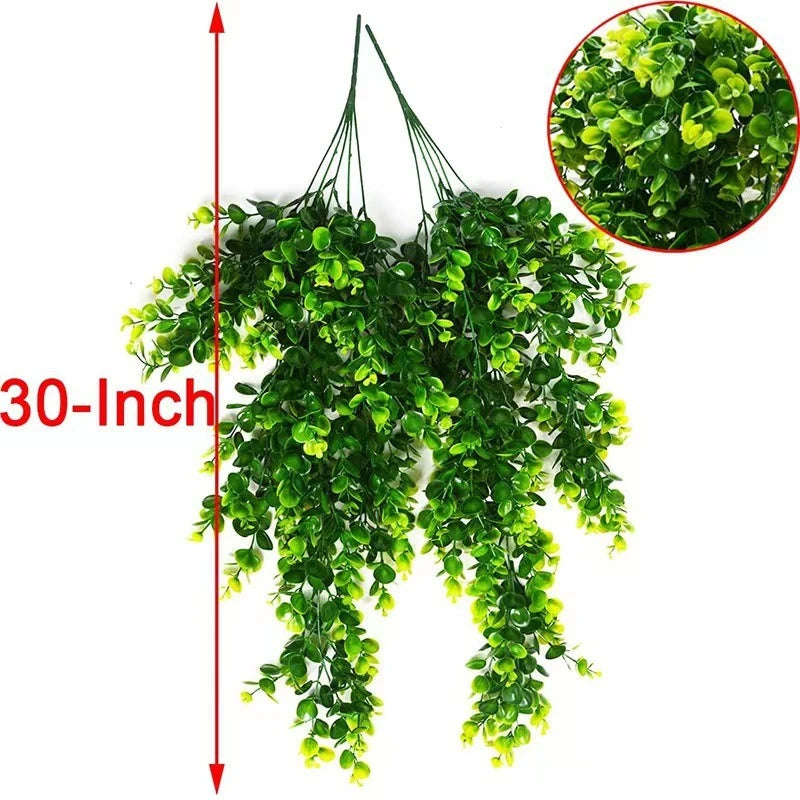 Artificial Eucalyptus Vine – Hanging Greenery for Home and Wedding Decor