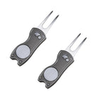 Foldable Golf Divot Tool – Groove Cleaner for Putting Green Training