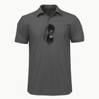 Quick Dry Polo T-Shirt – Breathable Outdoor Shirt for Hiking and Trekking