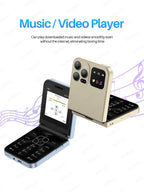 Flip Mobile Phone – Dual SIM with Call Recording for Seniors