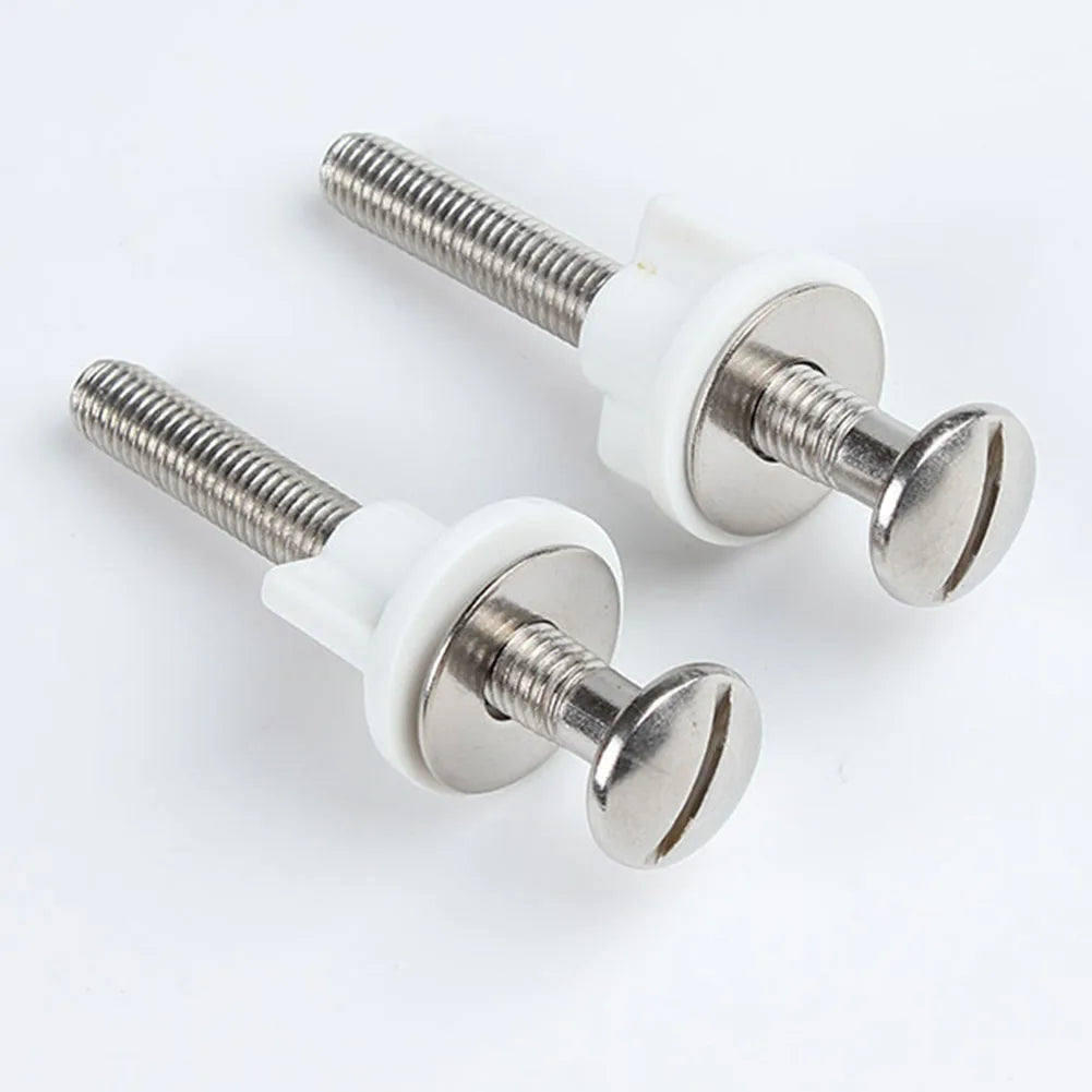 Toilet Seat Fixing Kit – Universal Replacement Screws for Bathroom Repairs