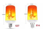 LED Flame Effect Light Bulb – Dynamic Fire Simulation for Home Decoration