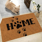 Absorbent Cat Paw Doormat – Decorative Non-Slip Floor Rug for Home Entrance