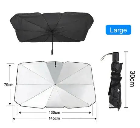 Magnetic Windshield Snow Cover – 210x120cm Waterproof Shade for Winter Car Care