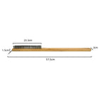Brass Bristle Pizza Oven Brush – Copper Cleaning Tool for Grill Maintenance