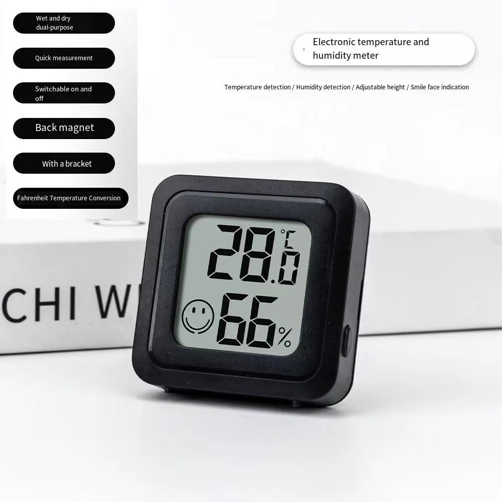 Digital LCD Thermometer Hygrometer – Indoor Temperature Humidity Gauge for Home