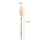 Stainless Steel Butter Knife – Versatile Spreader for Cheese and Bread