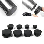 Round Steel Pipe End Caps – Protective Tubing Inserts for Furniture Legs
