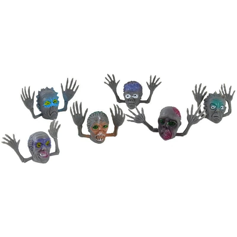Mini Monster Finger Puppets – Spooky Ghost Zombie Toys for Kids Parties