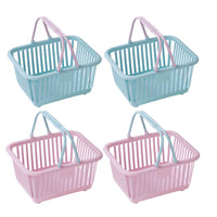 Small Plastic Picking Baskets – Portable Storage for Kids Toys and Bathroom