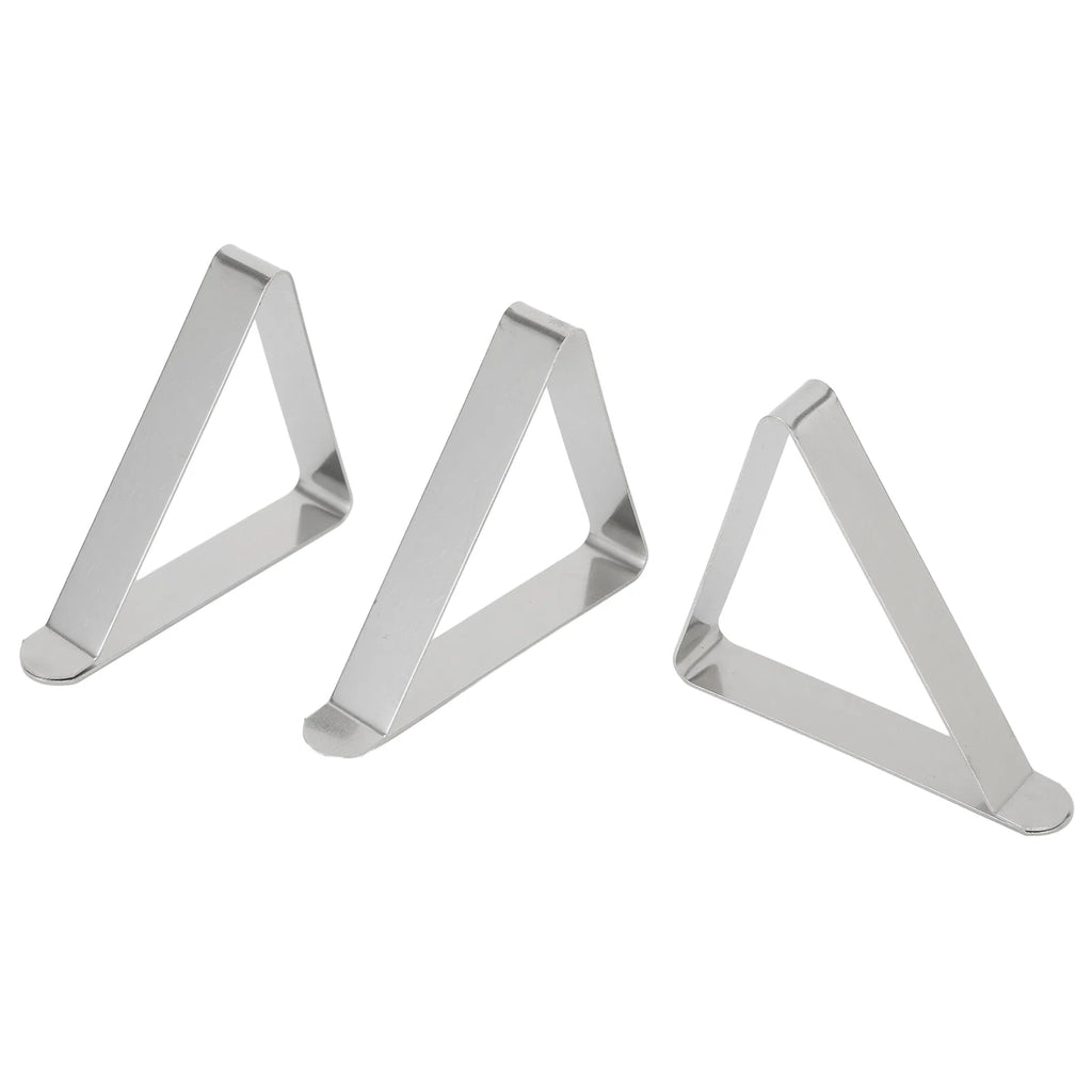 Stainless-Steel Tablecloth Clips – Adjustable Holders for Picnic and Wedding