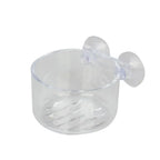 Plastic Worm Feeder Cone – Suction Cup Live Food Basket for Aquarium Fish Tanks
