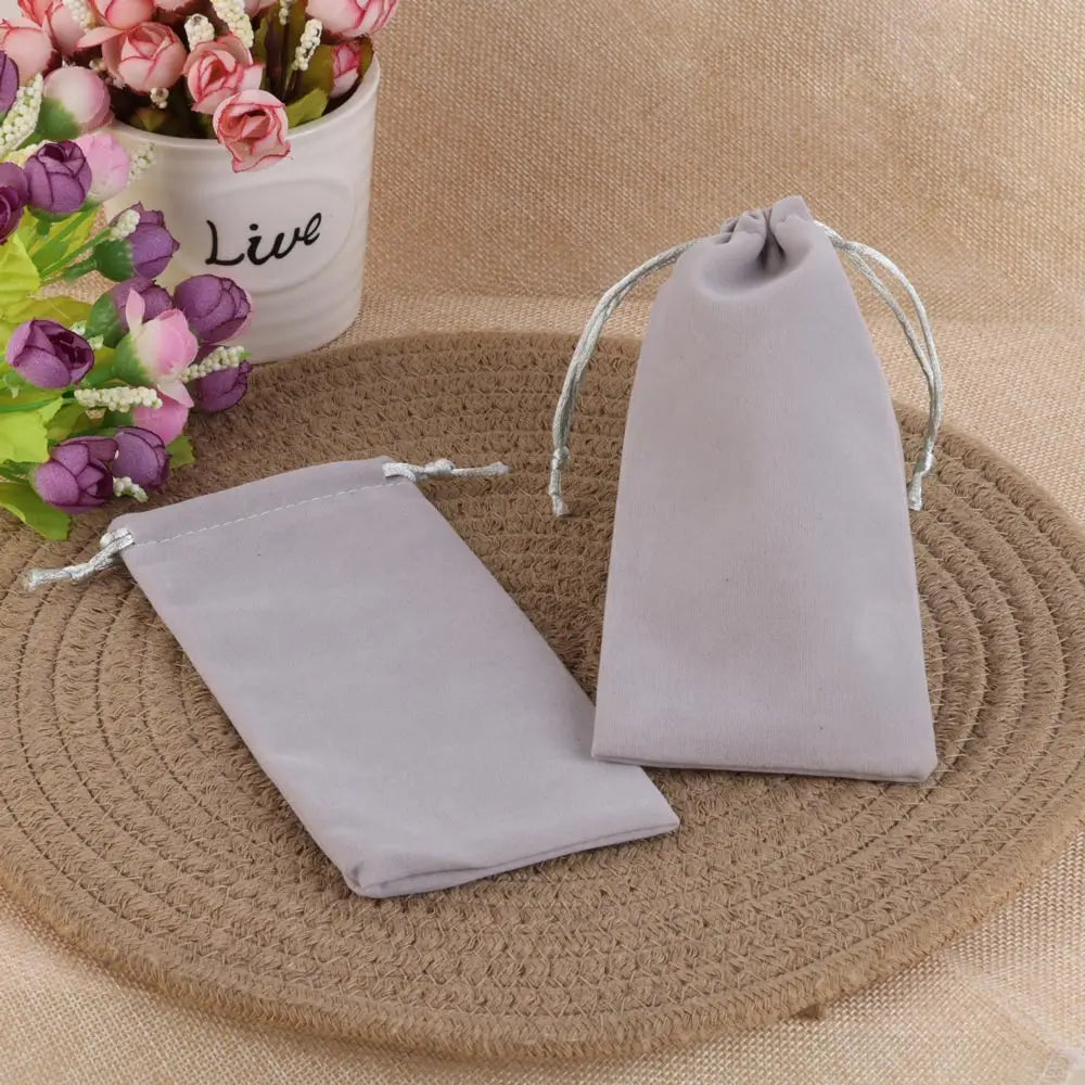 Velvet Drawstring Pouches – Small Jewelry Gift Bags for Wedding Favors