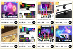RGB LED Light Bar – Music Rhythm Sensing Desktop Lamp for Gaming Decor