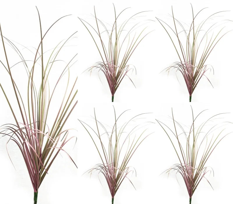 Artificial Onion Grass Bushes – Faux Reeds for Home and Garden Decor