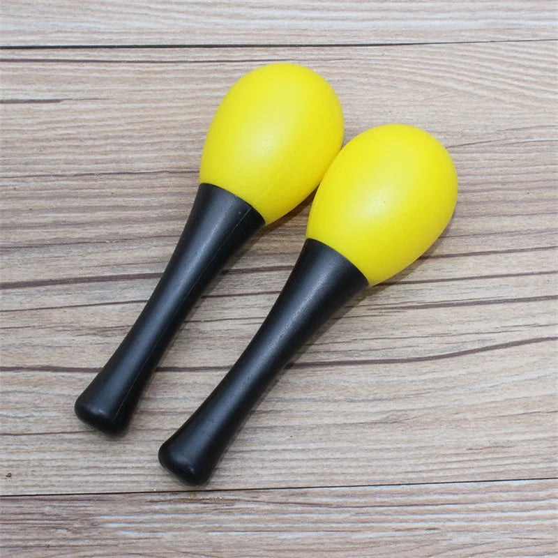 Small Plastic Maraca Sand Hammer – Musical Percussion Toy for Kids Party