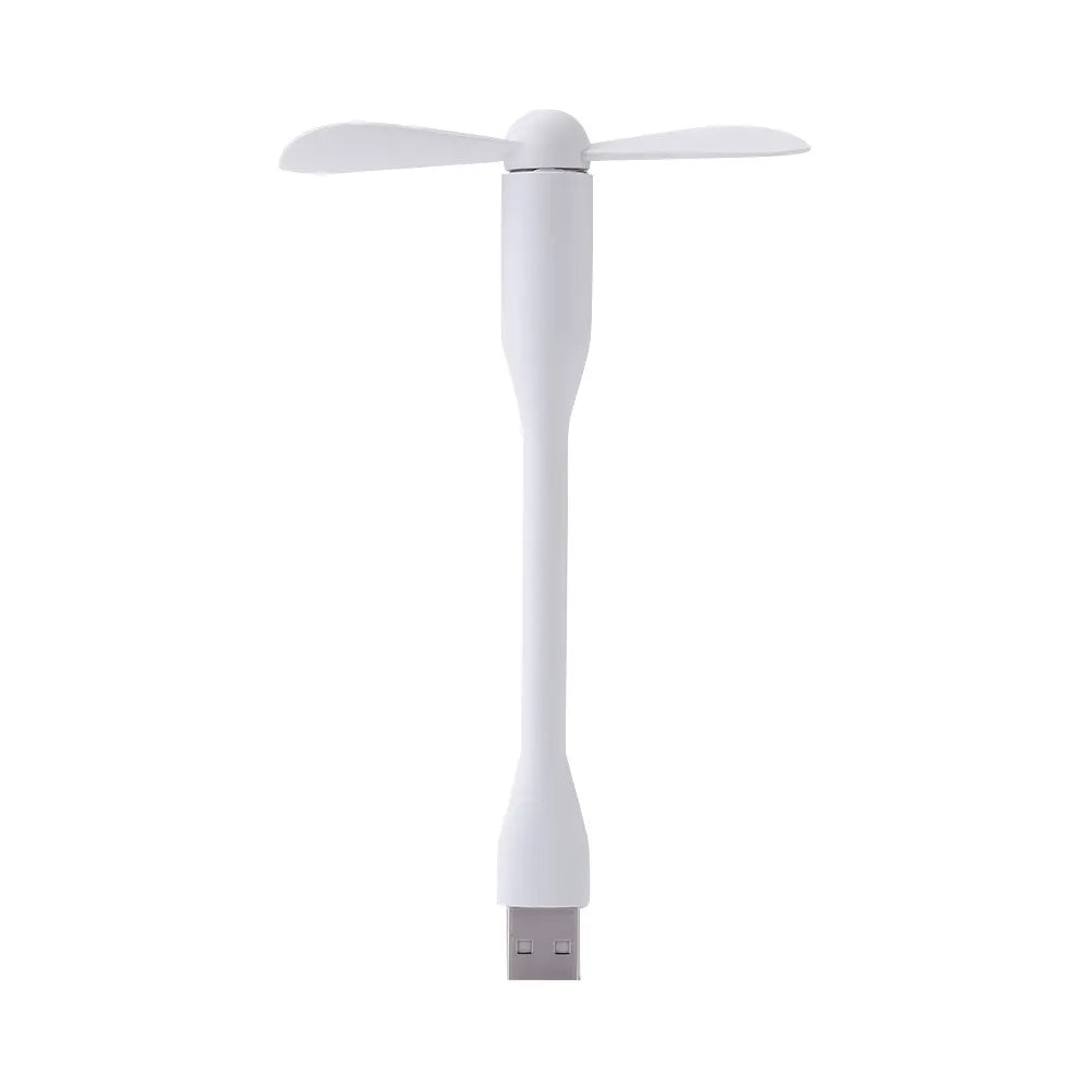 Portable Mini USB Fan – Flexible Bendable Cooling Gadget for Laptop and Travel