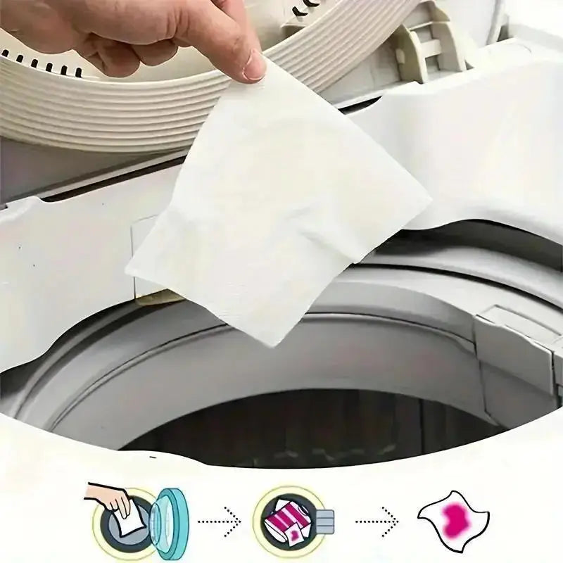 Color Absorbing Laundry Sheets – Anti-Dyeing Catchers for Washing Machine