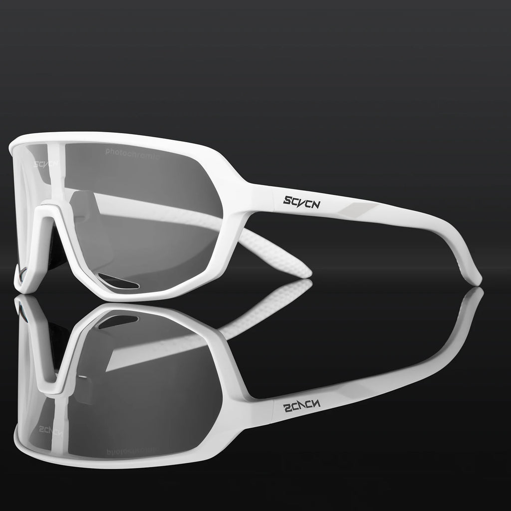 Photochromic Cycling Sunglasses – UV400 Protective Eyewear for MTB Sports