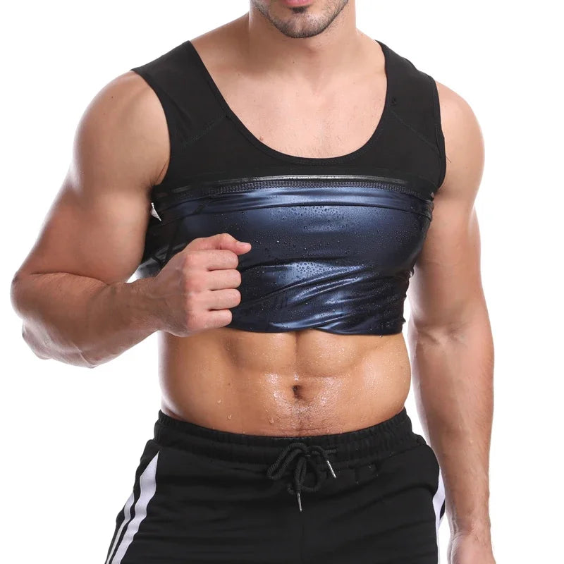 Neoprene Sauna Sweat Vest – Slimming Waist Trainer for Gym Fitness