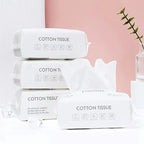 Soft Cotton Disposable Face Towels – Absorbent Rags for Skincare and Bathing