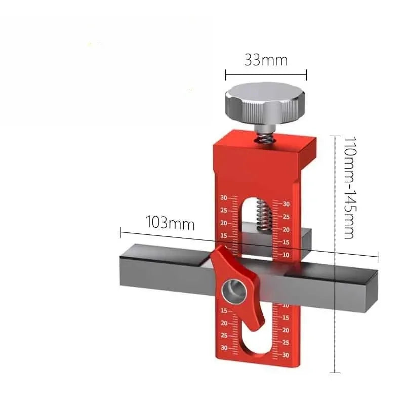 Cabinet Door Installation Jig – 6/8/10mm Positioning Tool for Woodworking