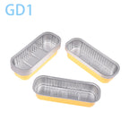 Aluminum Foil Mini Loaf Pans – 6.8oz Rectangular Containers for Home Baking