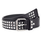 Punk Pyramid Rivet Belt – Metal Studded Hardware for Unisex Y2K Fashion