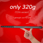 Carbon Fiber Telescopic Tarp Pole – Adjustable 3m Lightweight Camping Gear