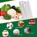 Vacuum Sealer Roll Bags – 300cm Food Storage for Kitchen Packaging