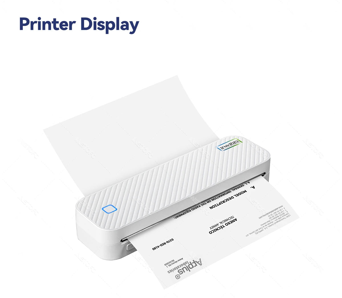 Portable A4 Thermal Printer – Bluetooth Photo and Document Maker for Office