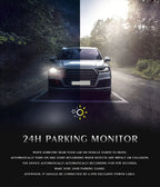 4-Channel Dash Cam – 360° WiFi Video Recorder for 24H Car Parking Surveillance