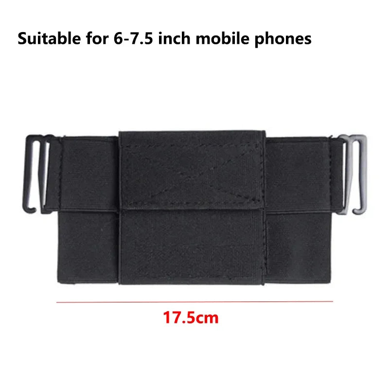Slim Running Waist Belt – Stretchy Invisible Phone Pouch for Outdoor Sports