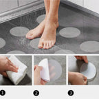 Transparent Anti-Slip Strips – Adhesive Safety Treads for Bathtubs and Stairs