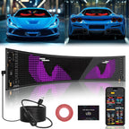Flexible LED Matrix Panel – RGB Bluetooth App Control for Shop Signage