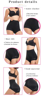Slimming Body Shaper Shorts – High Waist Control Panty for Tummy Tucking