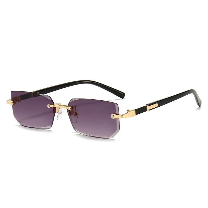 Rimless Designer Sunglasses – Frameless Fashion Eyewear for Men and Women