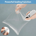 USB Rechargeable Mini Heat Sealer – Portable Handheld Plastic Bag Resealer