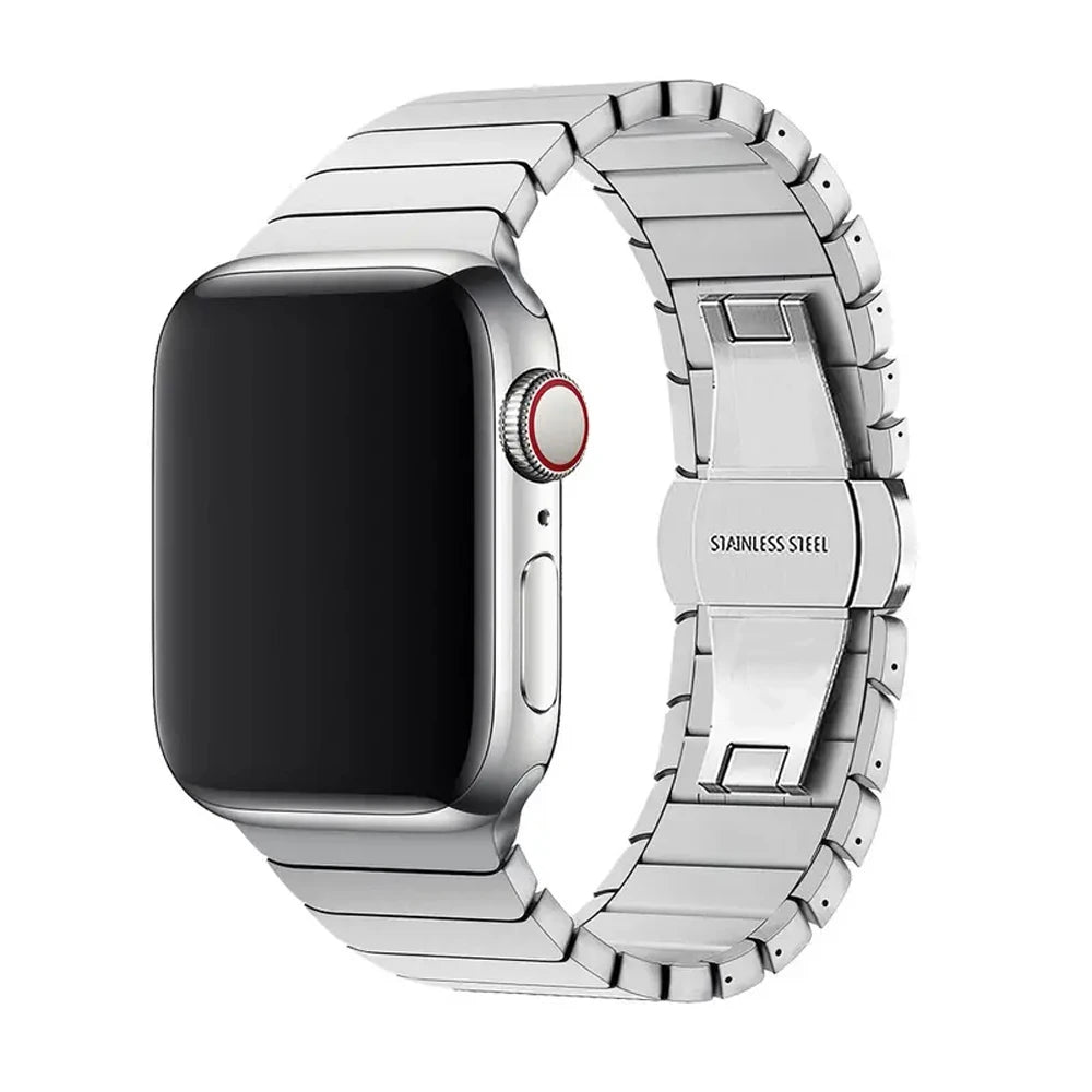 Titanium Apple Watch Band – Metal Replacement Strap for Series 1-10 and Ultra