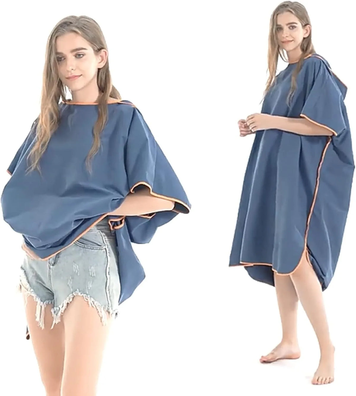 Microfiber Surf Poncho – Hooded Changing Towel for Beach and Swim