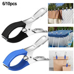 Stainless Steel Pool Cover Clips – Heavy Duty Windproof Clamps for Swimming Pools