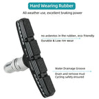 70mm V-Brake Pads – Threaded Linear Pull Shoes for Mountain Biking