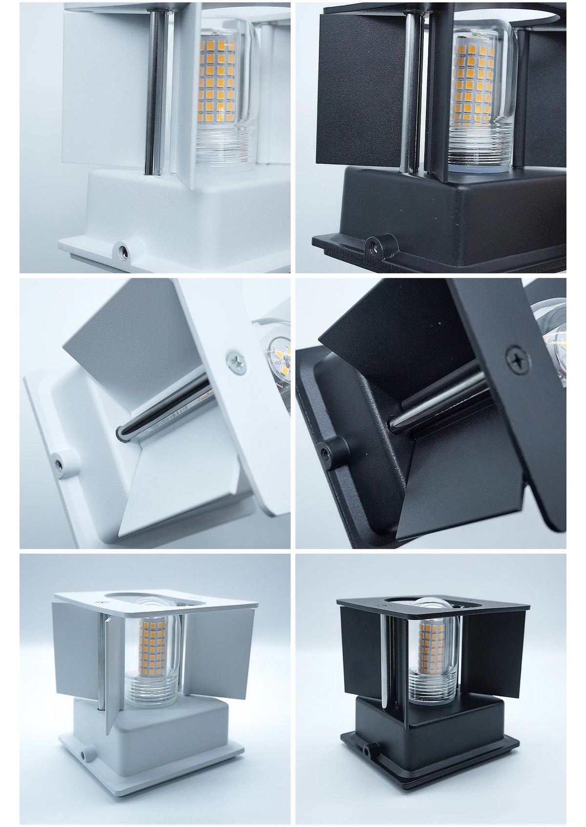 Modern Aluminum LED Wall Lamp – Waterproof IP65 Light for Indoor Outdoor Decor