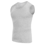 Cotton Sleeveless Compression Vest – Men's Athletic Shirt for Gym Fitness